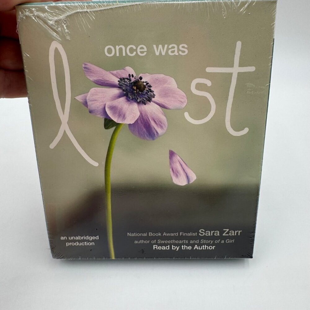 Audiobook "Once Was Lost" by Sara Zarr 6 Compact Discs NEW/SEALED